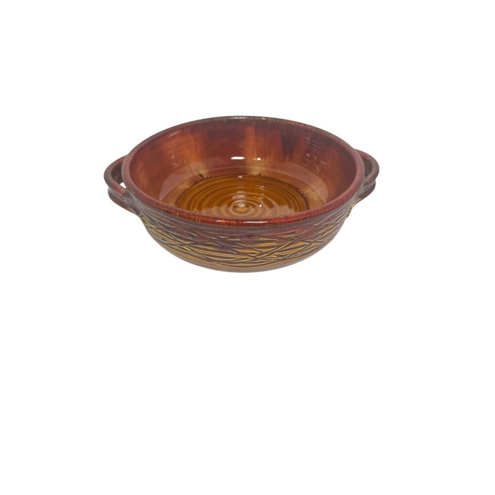 VINTAGE DRYDEN JK ORIGINAL 1979 BROWN GLAZED BOWL POTTERY MID CENTURY MODERN